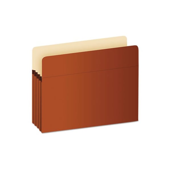 Tops Business Forms Pendaflex, POCKET FILE, 5.25in EXPANSION, LEGAL SIZE, RED FIBER S36G - main